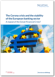 Cover The Corona crisis and the stability of the European banking sector