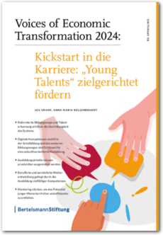 Cover Voices of Economic Transformation 2024: Kickstart in die Karriere: „Young Talents“ zielgerichtet fördern