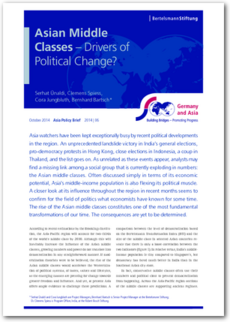 Cover Asian Middle Classes - Drivers of Political Change?