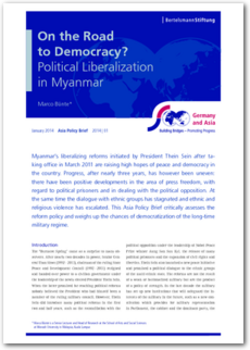 Cover Political Liberalization in Myanmar