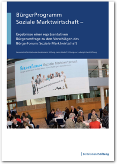 Cover BürgerProgramm Soziale Marktwirtschaft