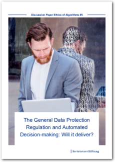 Cover The General Data Protection Regulation and Automated Decision-making: Will it deliver?