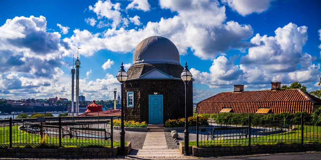 Building at Skansen, the open-air museum in Stockholm, Sweden