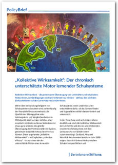 Cover „Kollektive Wirksamkeit“: Der chronisch unterschätzte Motor lernender Schulsysteme