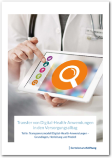 Cover Transfer von Digital-Health-Anwendungen in den Versorgungsalltag (Teil 6)