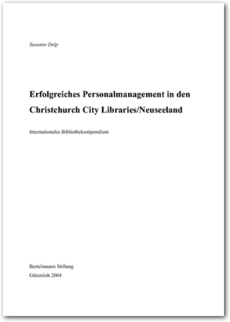 Cover Erfolgreiches Personalmanagement in den Christchurch City Libraries                                    