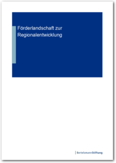 Cover Förderlandschaft zur Regionalentwicklung