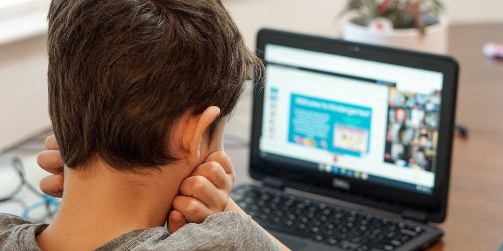 Child at Home Schooling