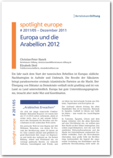 Cover spotlight europe 05/2011: Europa und die Arabellion 2012