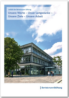 Cover Leitbild der Bertelsmann Stiftung