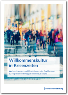 Cover Willkommenskultur  in Krisenzeiten