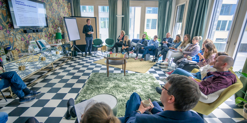 Session beim Barcamp 2024