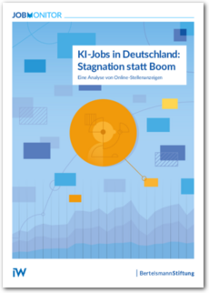 Cover KI-Jobs in Deutschland: Stagnation statt Boom
