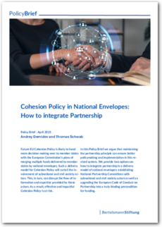 Cover Cohesion Policy in National Envelopes: How to integrate Partnership