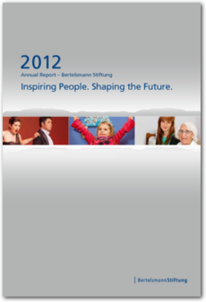 Cover Bertelsmann Stiftung - Annual Report 2012