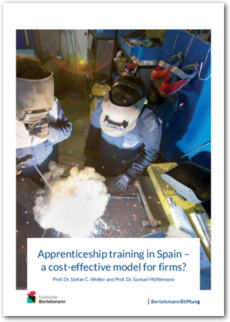 Cover Apprenticeship training in Spain - a cost-effective model for firms?