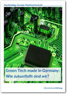 Cover Green Tech made in Germany: Wie zukunftsfit sind wir?