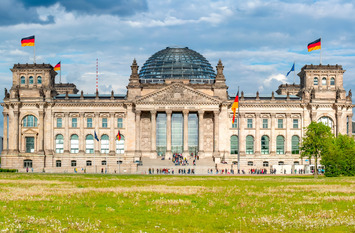 Der Deutsche Reichstag in Berlin