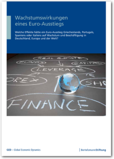 Cover Wachstumswirkungen eines Euro-Ausstiegs