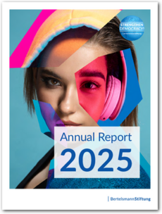 Cover Bertelsmann Stiftung - Annual Report 2025