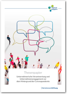 Cover Unternehmerische Verantwortung und Unternehmensengagement vor dem Hintergrund der Coronapandemie