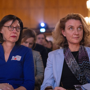 Daniela Schwarzer, Vorständin Bertelsmann Stiftung; Elisabeth Niejahr, Geschäftsführerin Gemeinnützige Hertie-Stiftung