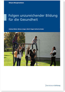 Cover Folgen unzureichender Bildung für die Gesundheit