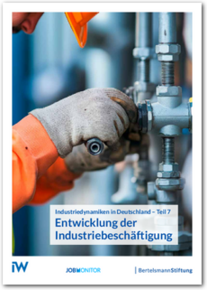 Cover Entwicklung der Industriebeschäftigung