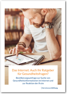 Cover Das Internet: Auch Ihr Ratgeber für Gesundheitsfragen?