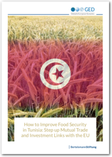 Cover How to Improve Food Security in Tunisia:<br/>Step up Mutual Trade and Investment Links with the EU