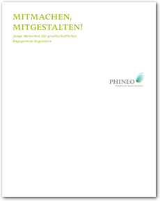 Cover PHINEO TR Mitmachen Mitgestalten                                                                       