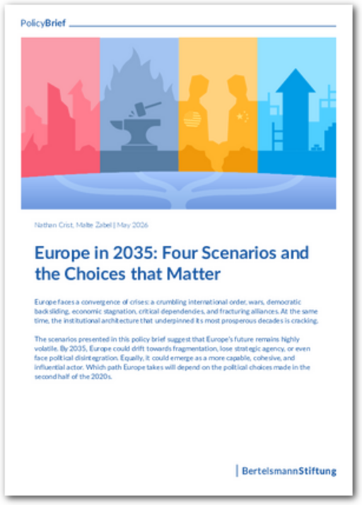 Cover Europe in 2035: Four Scenarios and the Choices that Matter
