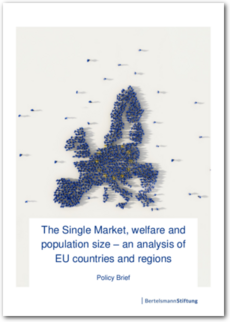 Cover The Single Market, welfare and population size – an analysis of EU countries and regions