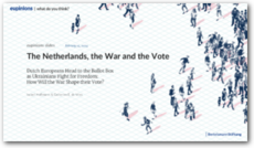 Cover The Netherlands, the War and the Vote