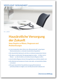 Cover Hausärztliche Versorgung der Zukunft