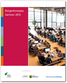 Cover BürgerKompass Sachsen 2012