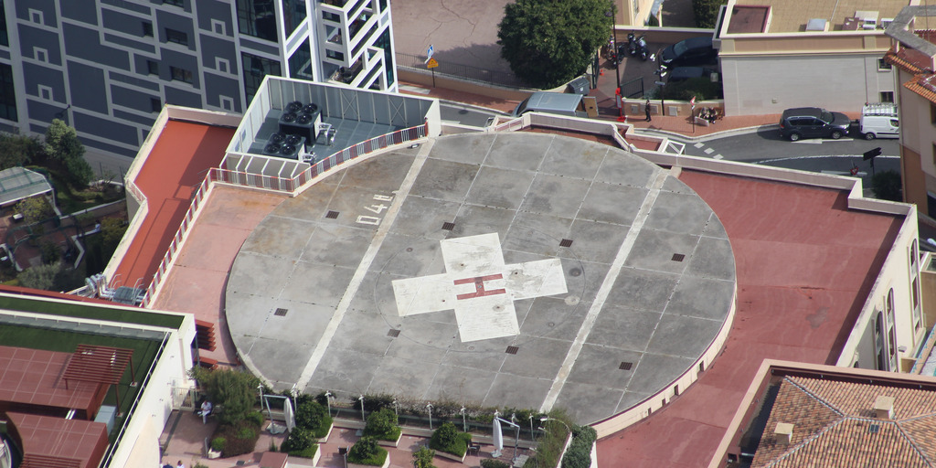 Hubschrauberlandeplatz