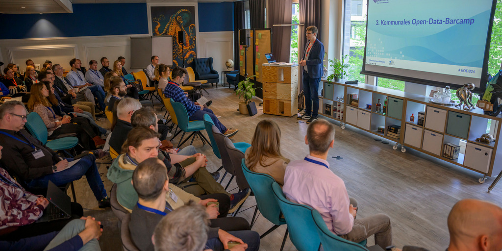 [Translate to English:] Barcamp 2024