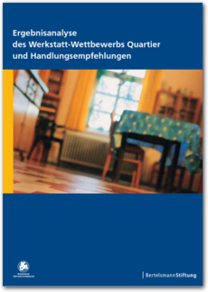 Cover Ergebnisanalyse des Werstatt-Wettbewerbs Quartier                                                      