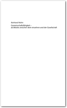 Cover Gemeinschaftsfähigkeit                                                                                