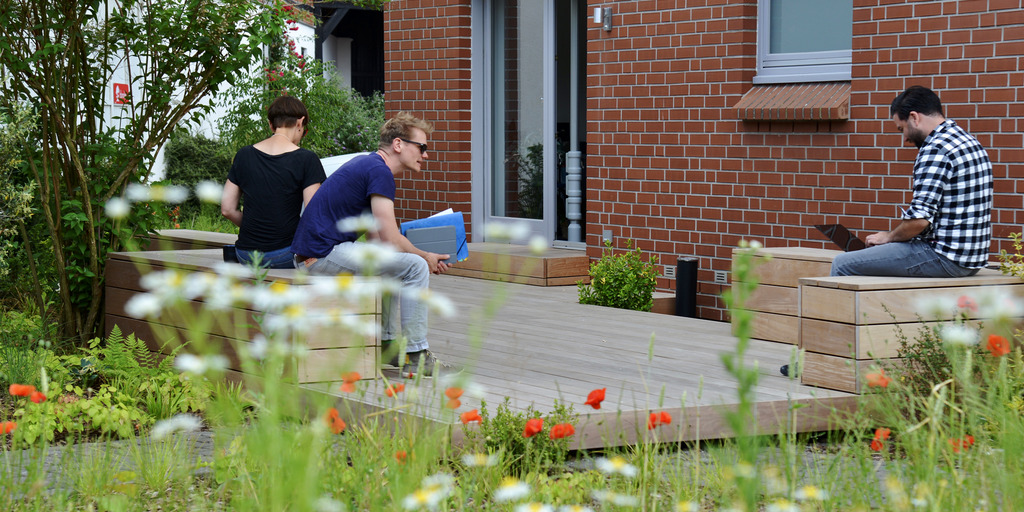 [Translate to English:] Die DSTATION in Schöppenstedt beherbergt die Teilnehmer:innen des Lab4Land.