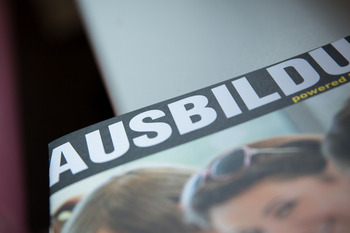 Schriftzug Ausbildung