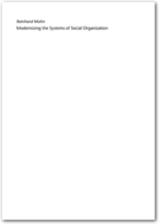 Cover Modernizing the systems of social organization                                                         