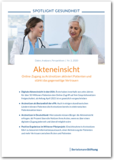 Cover SPOTLIGHT Gesundheit: Akteneinsicht