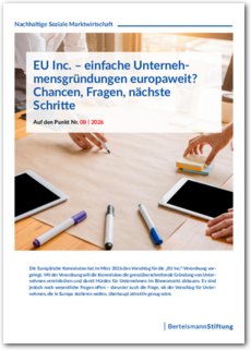 Cover EU Inc.: Eine Chance für den Gründungsstandort Deutschland und Europa