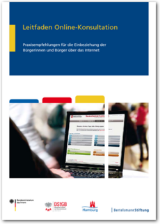 Cover Leitfaden Online-Konsultation                                                                          