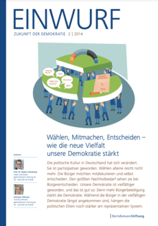 Cover EINWURF 2/2014 - Wählen, Mitmachen, Entscheiden - wie die neue Vielfalt unsere Demokratie stärkt