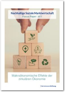 Cover Makroökonomische Effekte der zirkulären Ökonomie