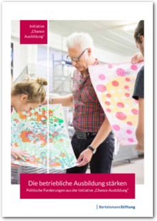 Cover Die betriebliche Ausbildung stärken