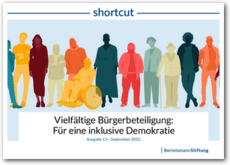 Cover SHORTCUT 13 - Vielfältige Bürgerbeteiligung: Für eine inklusive Demokratie